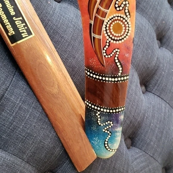 ABORIGINAL BOOMERANG - Picture 4 of 7